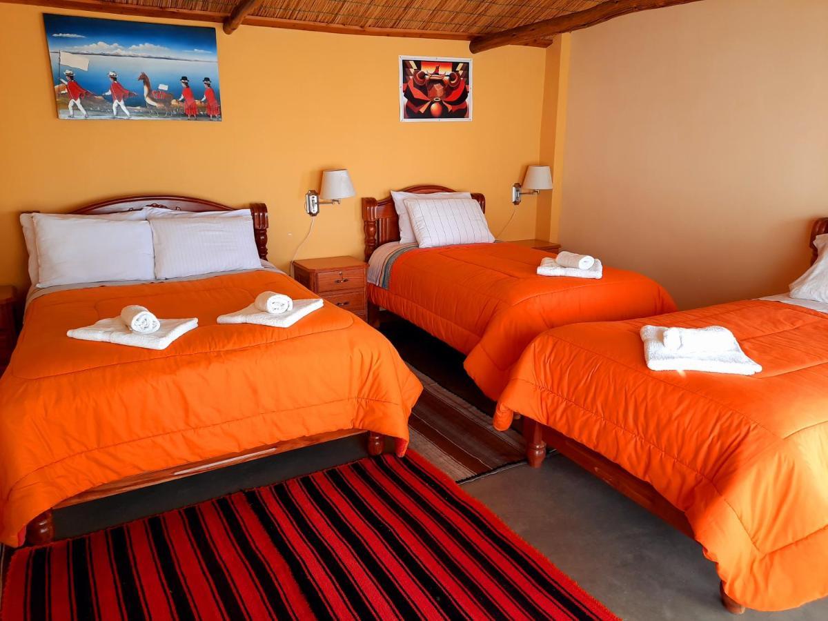 Wara Uta Lodge Comunidad Yumani Buitenkant foto